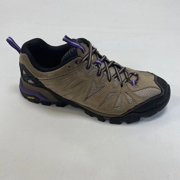 Women's Merrell Capra Hiking Trail Vibram Low Top Shoes - Picture 2 of 9